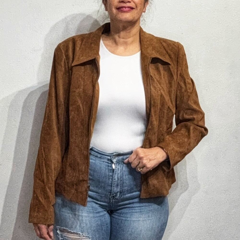 Amanda Smith Brown Vintage Jacket Sz 16